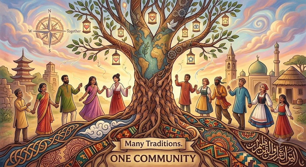 A tree of many traditions, one community